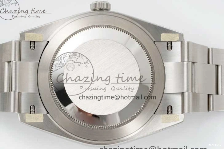 MiroTime 0114 DateJust 41 126334 Clean 1:1 Best Edition 904L Steel Silver Stick Dial on Oyster Bracelet VR Modern 2434